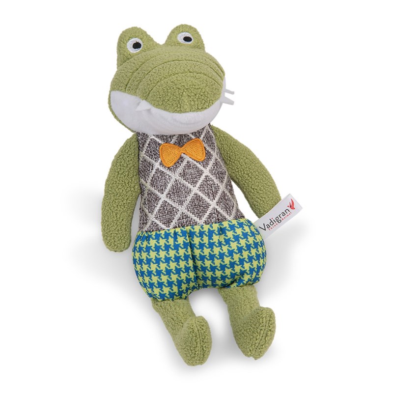 Vadigran - Jouet chien peluche fancy crocodile tai