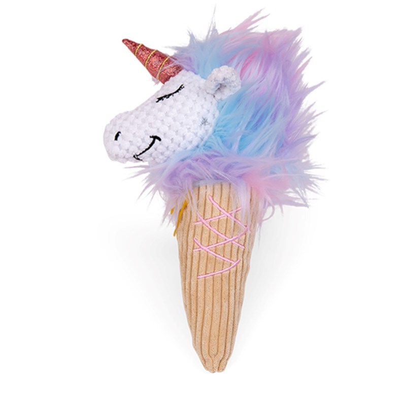 Vadigran - Peluche licorne glace 28 cm, jouet pour