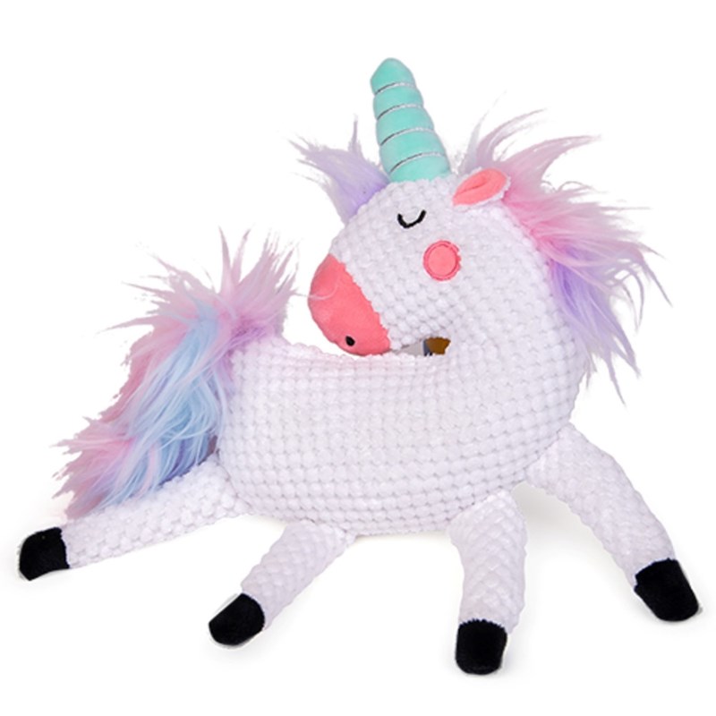 Vadigran - Peluche licorne cheval 32 cm, jouet pou