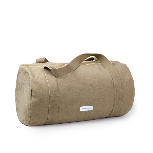 Les Pensionnaires - Sac bowling en toile de coton bio vert