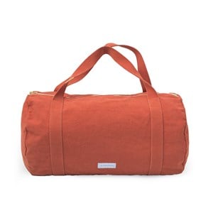 Sac bowling en toile de coton bio orange