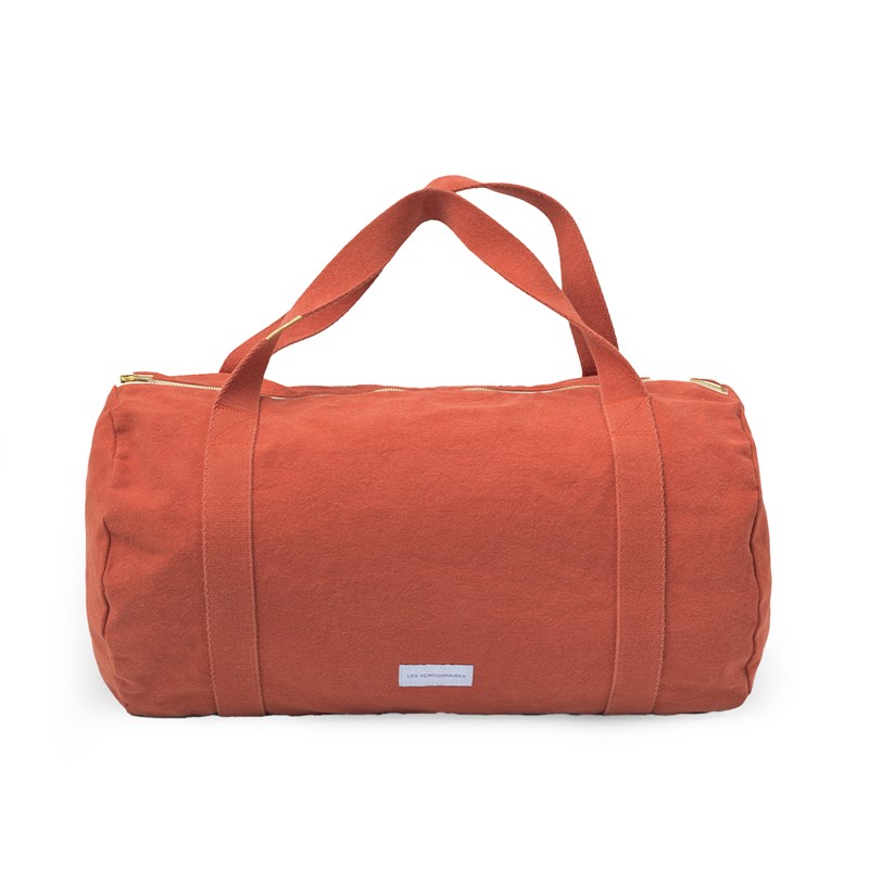 Les Pensionnaires - Sac bowling en toile de coton bio orange