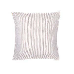 Taie d'oreiller coton bio rayures 65x65