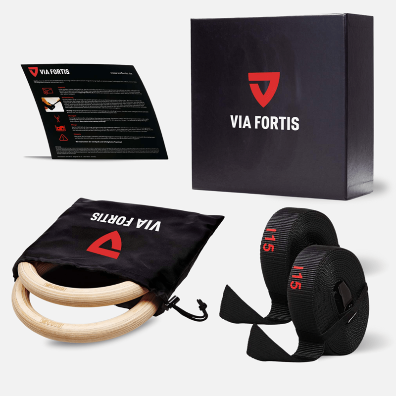 Via Fortis - Via fortis - anneaux de gym premium