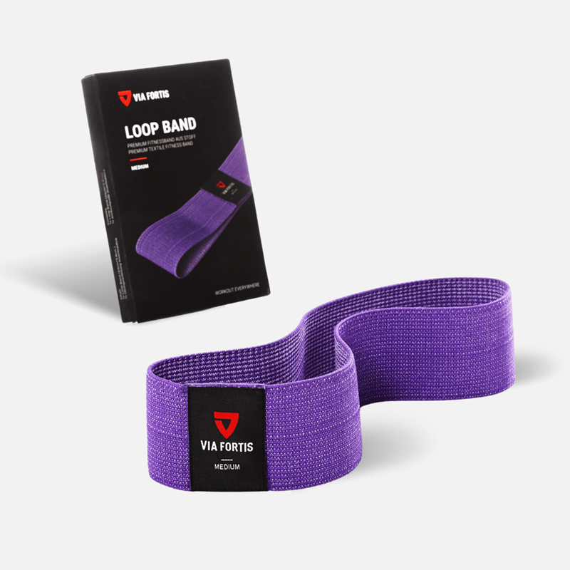 Via Fortis - Bande de fitness en tissu medium
