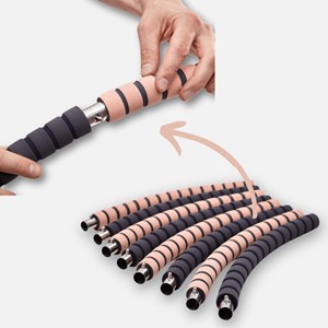 Hula hoop de fitness - abricot rose