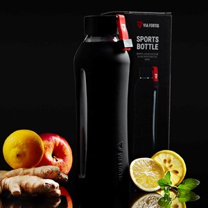 Gourde de sport premium gris pierre