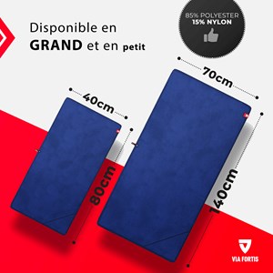 Petite serviette de sport en microfibre