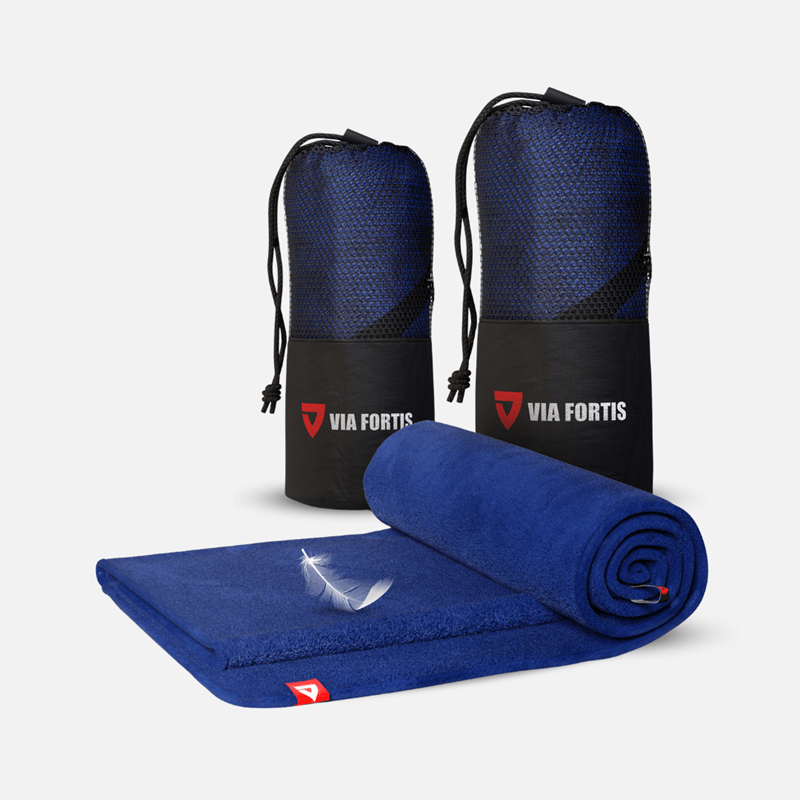 Via Fortis - Grande serviette de sport en microfibre