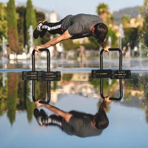 Barres parallettes premium - l