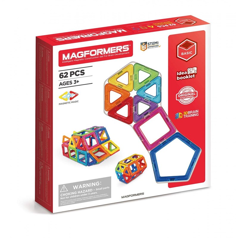 Magformers - Magformers boite de 62 pièces