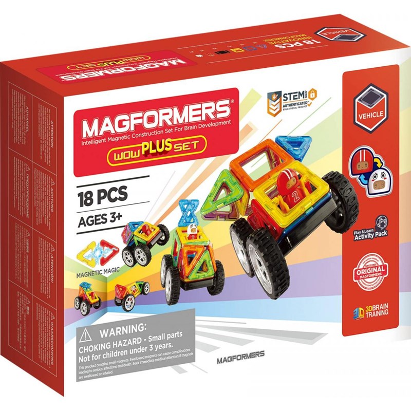 Magformers - Magformers kit wow plus voiture
