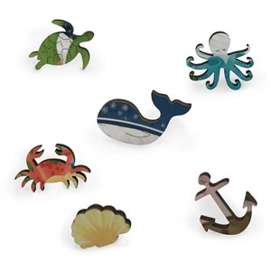 Paulette et sacha puzzle en bois baleine