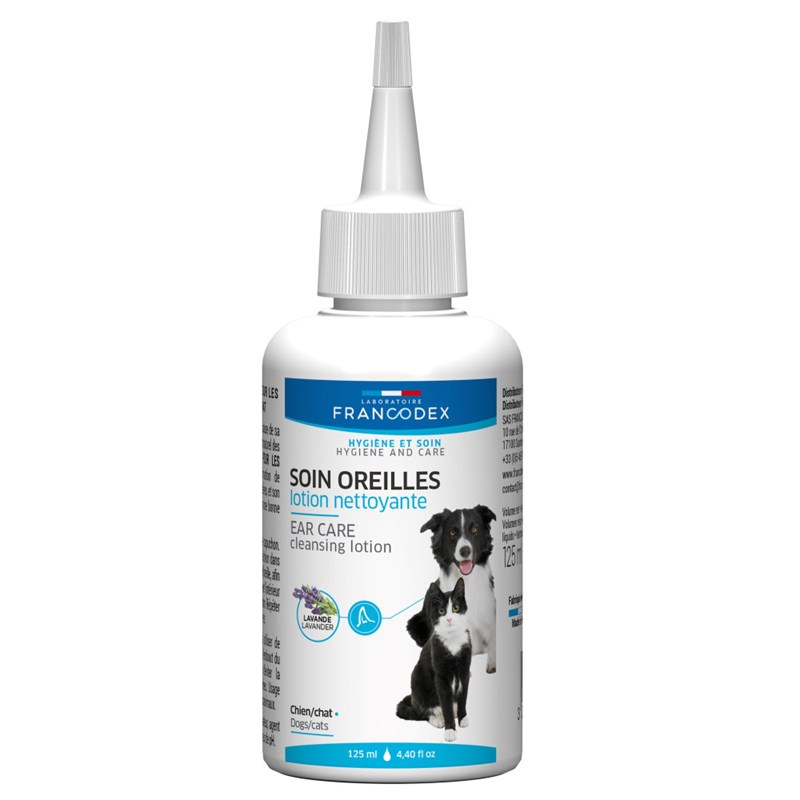 Francodex - Soin pour les oreilles lotion nettoyant