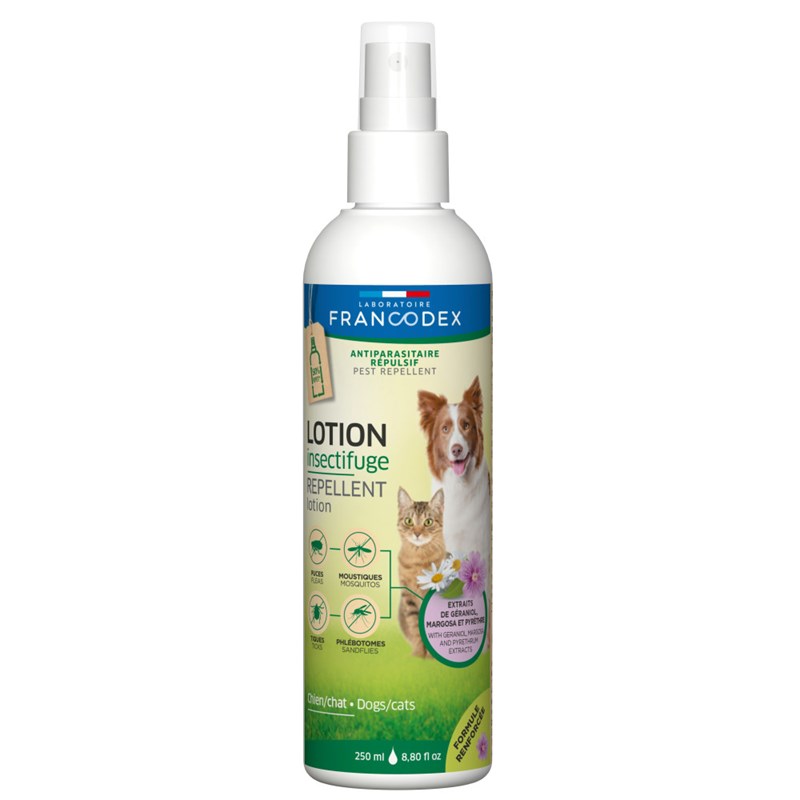 Francodex - Lotion insectifuge 250 ml formule renfo