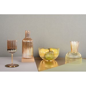 Corbeille à pain dorée grand modèle