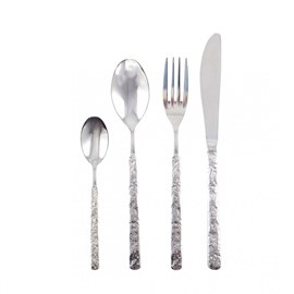 Ménagère 24 pièces argentée