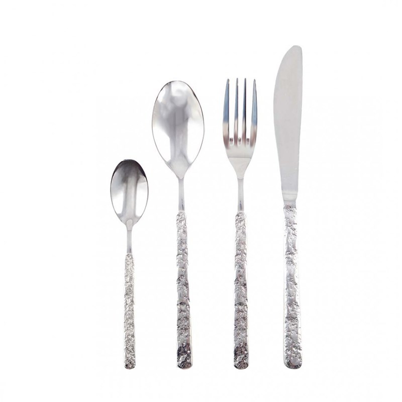 Ménagère 24 pièces argentée