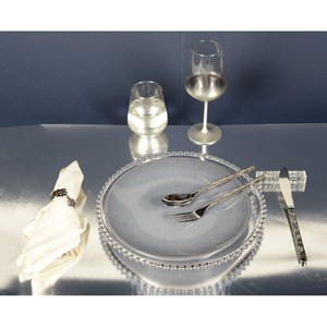 Menagere 24 pieces argentee avec finitio