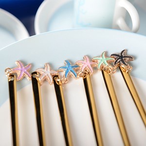 Fourchettes à dessert étoile-lot de 6