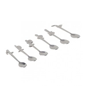 Cuillères musica - lot de 6