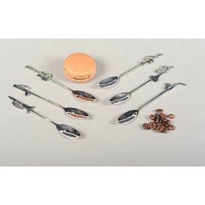 Cuillères musica - lot de 6