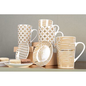 Coupelles rondes cancún 12 cm - lot de 4