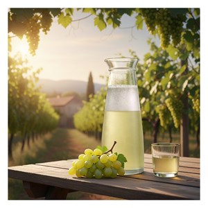 Carafe acrylique 800 ml h.30cm