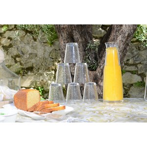 Carafe acrylique 800 ml h.30cm