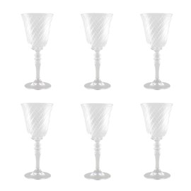 Verres à vin  h20cm - lot de 6