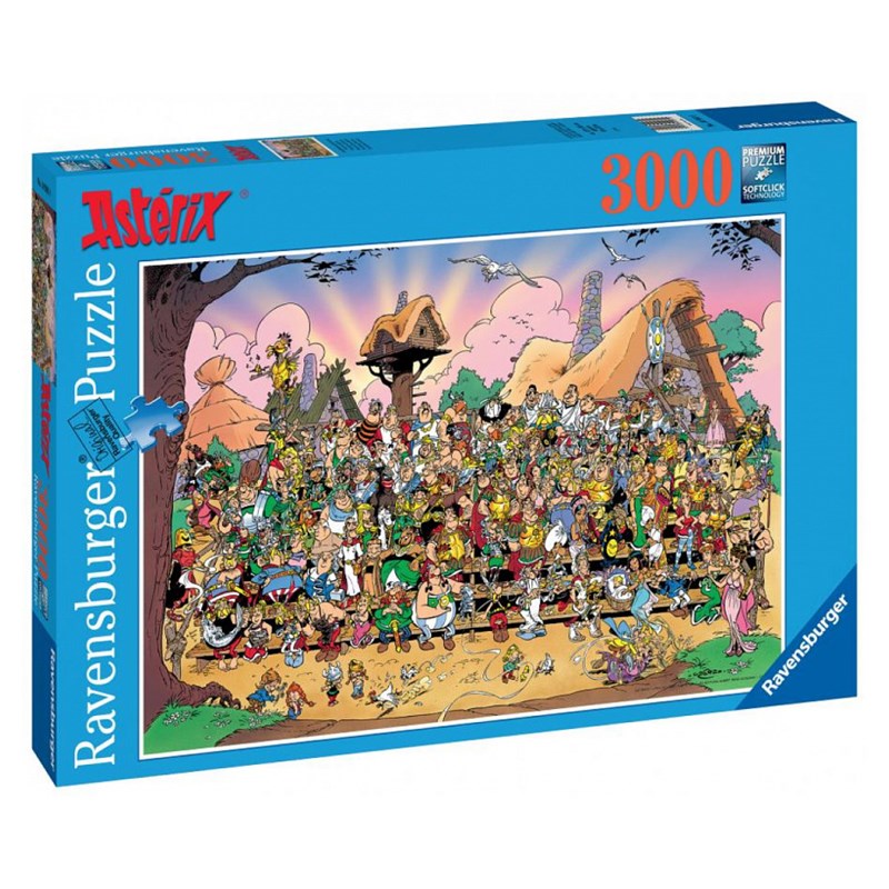 Puzzle 3000 pcs - l univers asterix