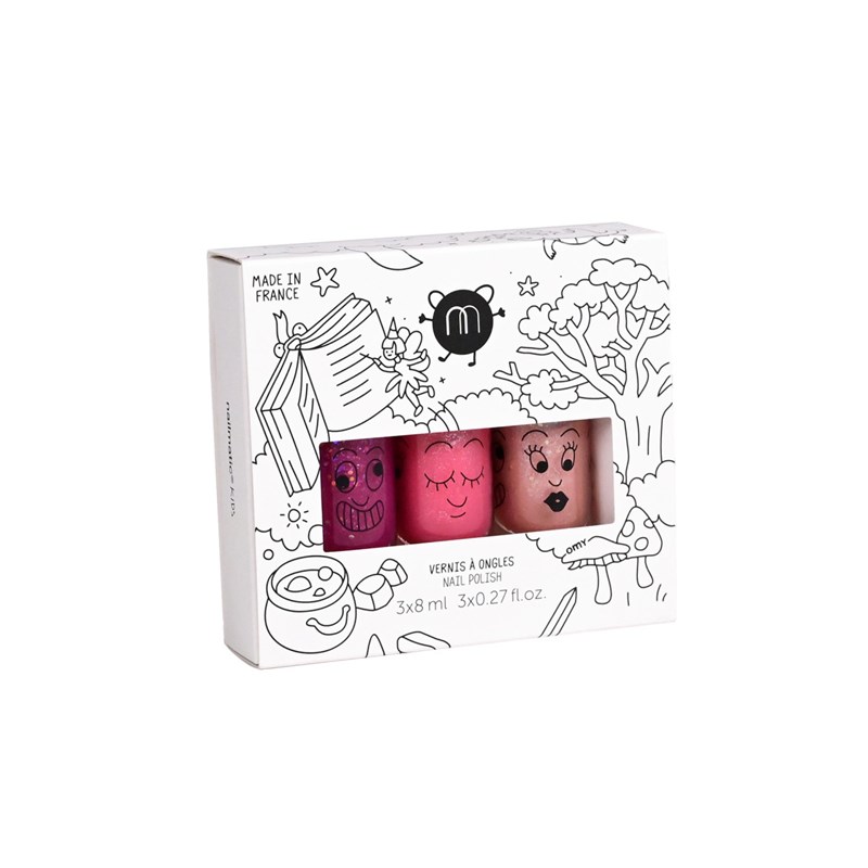 Nailmatic - Coffret 3 vernis - magic forest