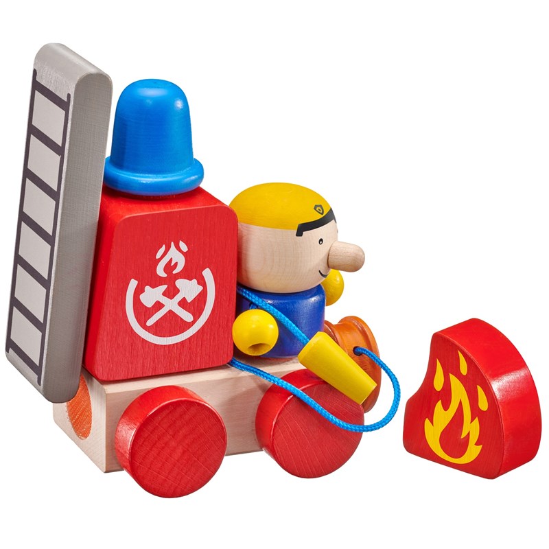 Véhicule de pompiers, velcro 7 pcs