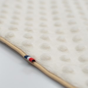 Couverture légère minky sidonia écru 70