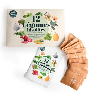 Enveloppe 12 graines insolites à semer