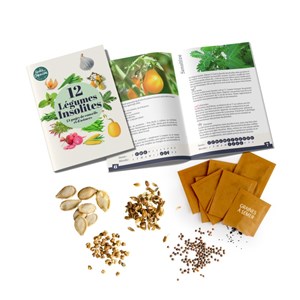 Enveloppe 12 graines insolites à semer