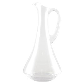Carafe en verre avec anse 17x31cm