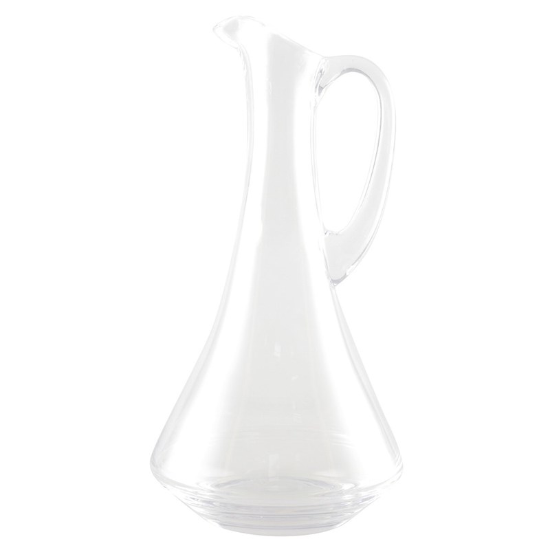 Carafe en verre avec anse 17x31cm
