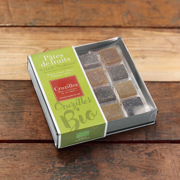 Cruzilles - Assortiment de pâtes de fruits bio