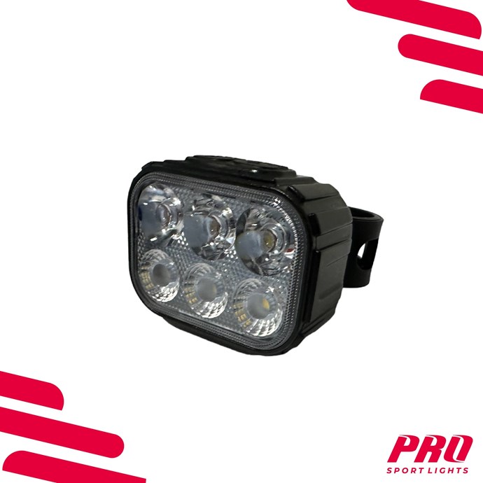 Lampe de guidon de vélo, lampe de tête de vélo noire, stable et robuste