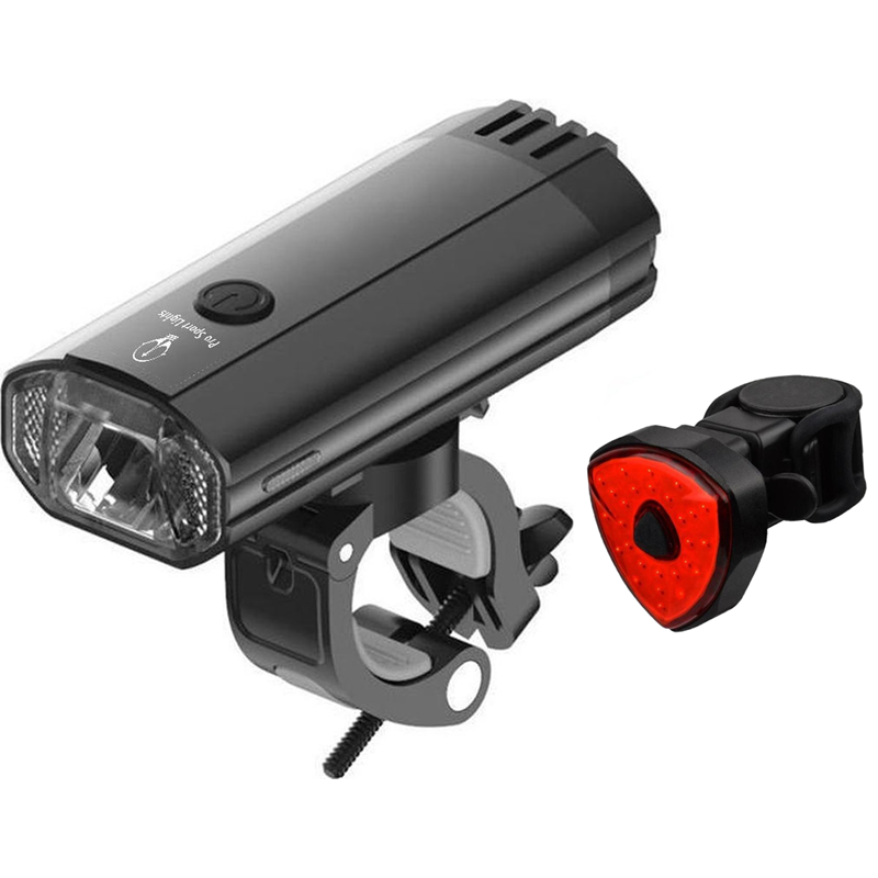 Pro Sport Lights - Kit d'éclairage vélo 1200 et 100 lumen