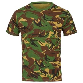 British t-shirt de rando - m - camo