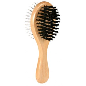 Brosse double face 17 cm pour chat et c