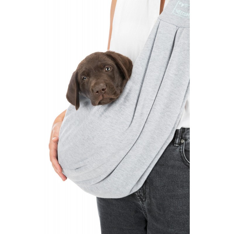 Animallparadise - Sac ventral soft pour chiot, taille 22×