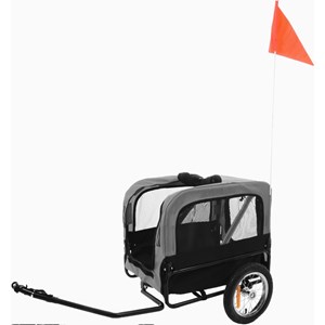 Remorque doggy liner romero.  noir et g