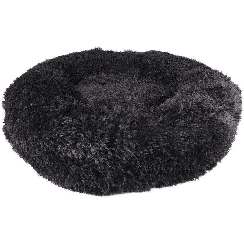 Flamingo - Coussin krems rond, noir ø 70 cm anti s