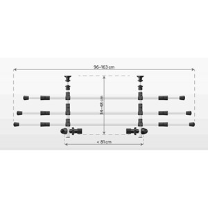 Grille de séparation pour voiture 96-16