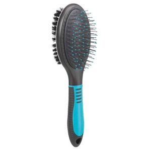 Brosse double 6 x 23 cm pour chien ou c