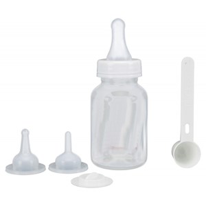 Un biberon 120 ml avec accessoire chien