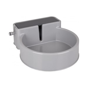 Fontaine a eau extérieur grise contenan